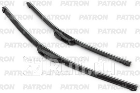 Щетки стеклоочистителя 61см + 48см к-кт плоская hook  только под короткий крюк 9x3 bmw   nissan   opel PATRON PWB480-FS  для Разные, PATRON, PWB480-FS